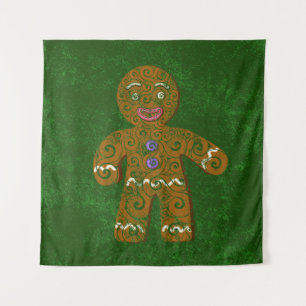Tapiz Swirly Gingerbread Cookie