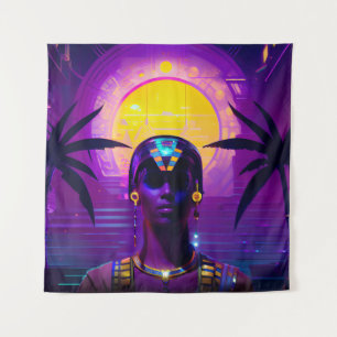 Tapiz Synthwave Pharaoh