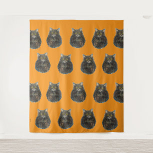 Tapiz Tabby Tiger Cats Mascota Naranja Maureen Girard Fa