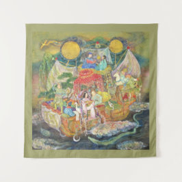 Tapiz Takarabune: The Treasure Ship of Good Fortune 