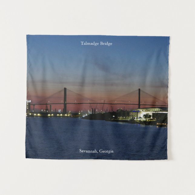 Tapiz Talmadge Bridge (Anverso (horizontal))