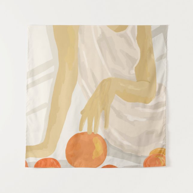 Tapiz Tangerine Grace (Anverso)