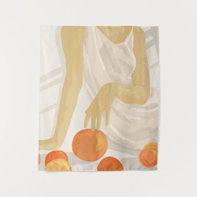 Tapiz Tangerine Grace (Anverso)