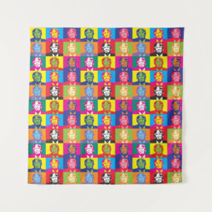 TAPIZ TAPESTRÍA DE ARTE POP DE TRUMP