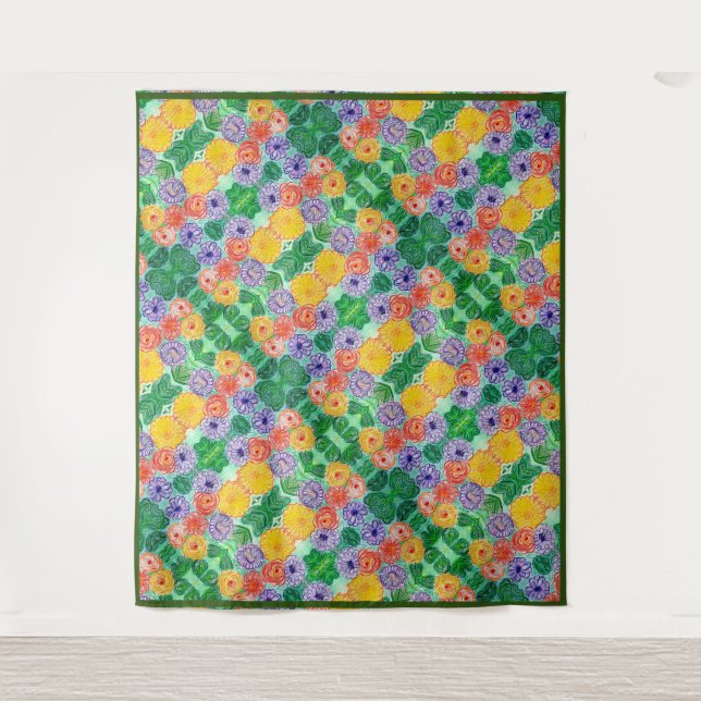 Tapiz TAPESTRÍA Policromática, (Anverso)