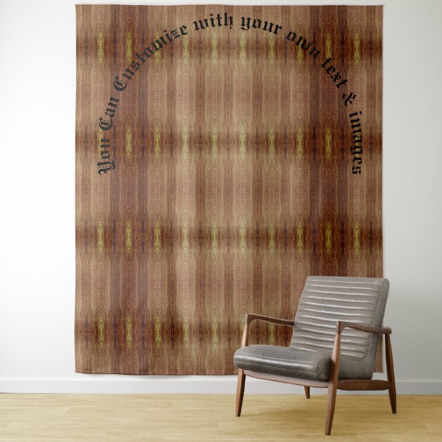 Tapiz Tapestries estampados de madera (In situ)