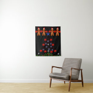 Tapiz Tapestries Navidades Gingerbread Man