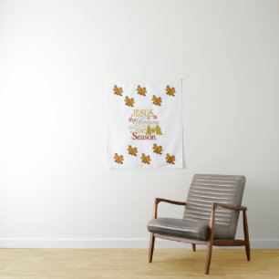 Tapiz Tapestries Navidades Gingerbread Man