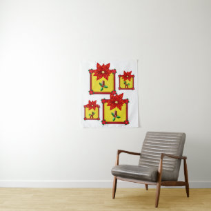 Tapiz Tapestries Poinsettia