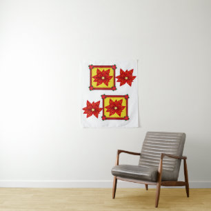 Tapiz Tapestries Poinsettia