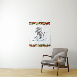 Tapiz Tapestries Snowman