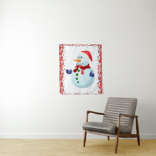Tapiz Tapestries Snowman