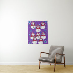 Tapiz Tapestries Snowman