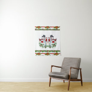 Tapiz Tapestries Snowman