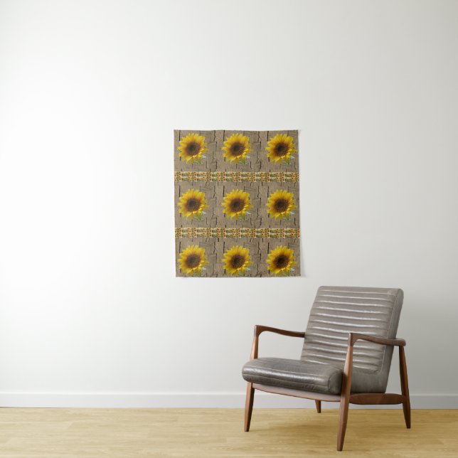 Tapiz Tapestries Sunflower (In situ)