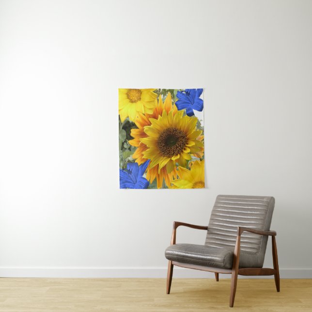 Tapiz Tapestries Sunflower (In situ)