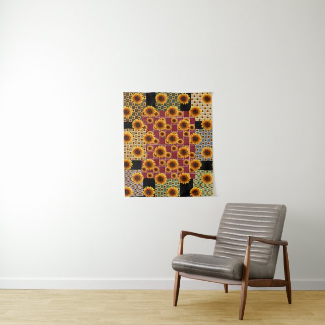 Tapiz Tapestries Sunflower (In situ)