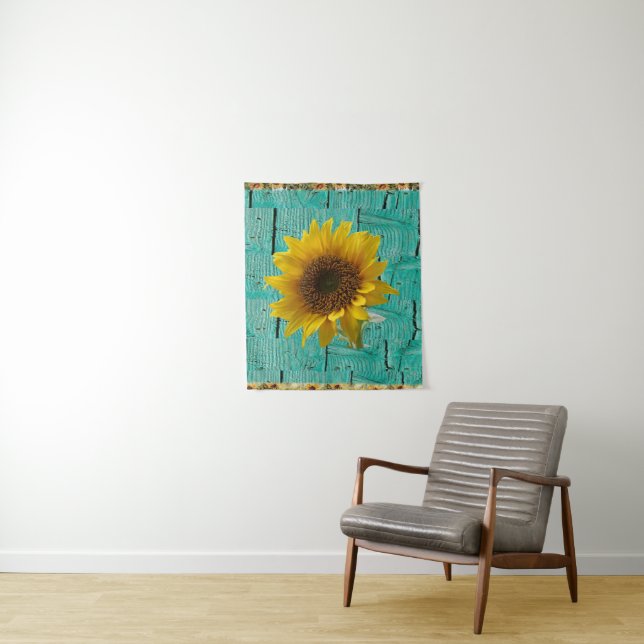 Tapiz Tapestries Sunflower (In situ)