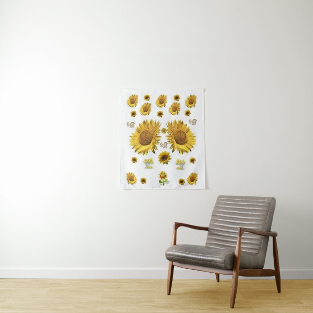 Tapiz Tapestries Sunflower (In situ)