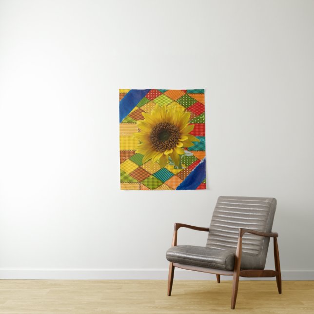 Tapiz Tapestries Sunflower (In situ)