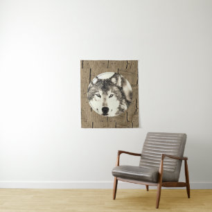 Tapiz Tapestries Wolf