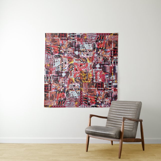 Tapiz Tapestry – Fragmented Pulse (In situ (horizontal))