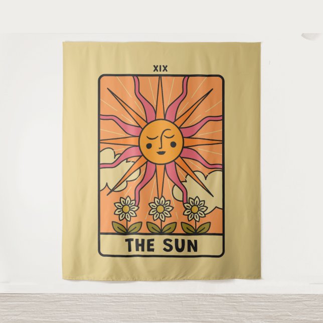 Tapiz Tapete de Parede Flower (Anverso)