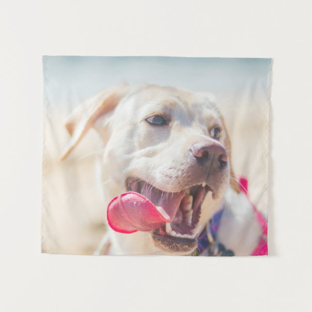 Tapiz Tapicería del perrito (Anverso (horizontal))