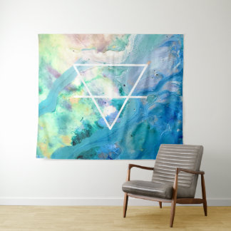 Tapiz tapicería terrestre plana