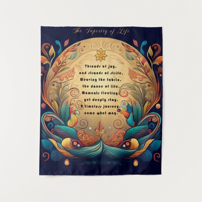 Tapiz "Tapiz de la vida" (Anverso)
