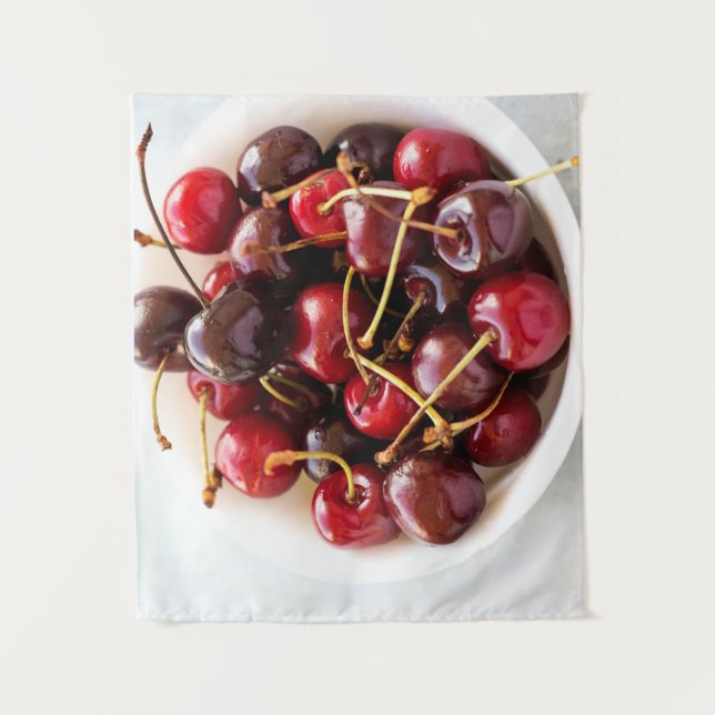 Tapiz tazón de cerezas (Anverso)