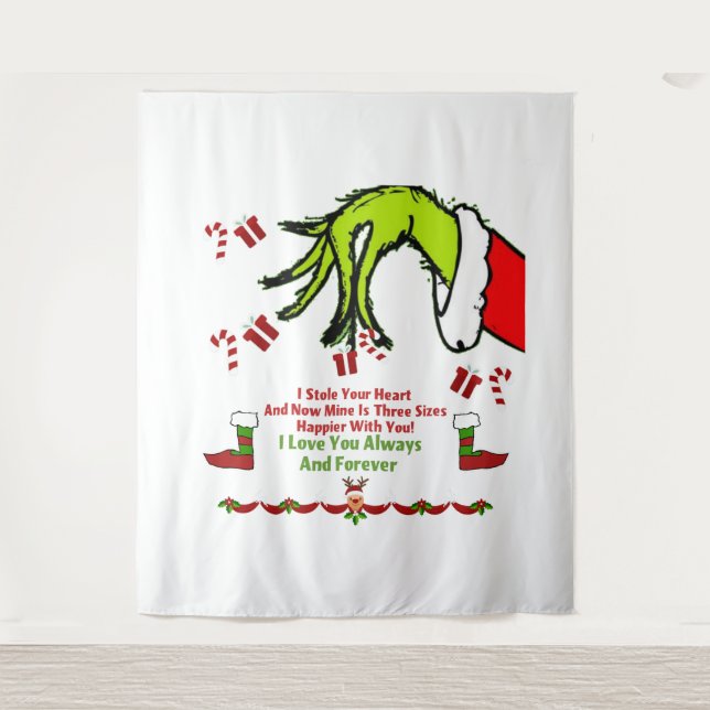 Tapiz Te amo siempre y para siempre (Anverso)