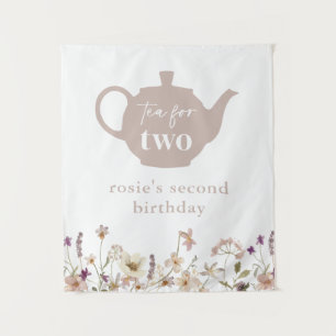 Tapiz Té Para Dos Cumpleaños 2 Floral
