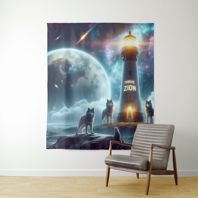 Tapiz Team Thrive Zion Wall (In situ)