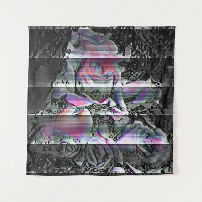 Tapiz Techno Bouquet Tapestry (Anverso)