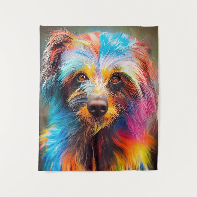 Tapiz Teckel Dog Mascota Cute Adorable Compañero Animal (Anverso)