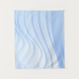 Tapiz Tejidos de rayas azules y blancas