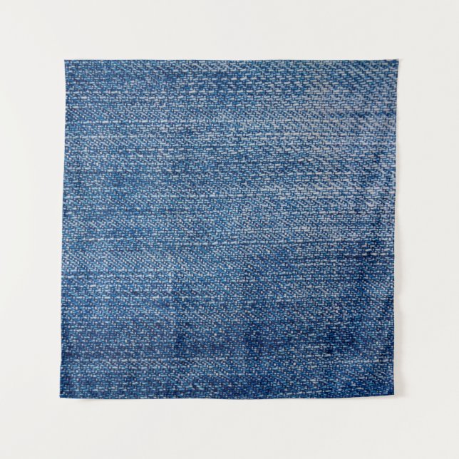 Tapiz Tejidos jeans estructura de denim azul (Anverso)