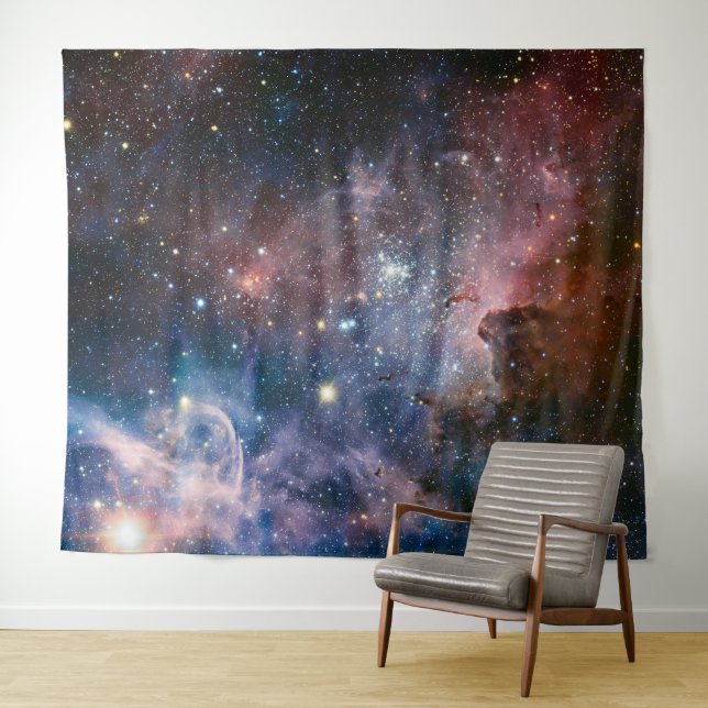 Tapiz Telescopio Hubble de la Nebulosa de la Carina Roja (In situ (horizontal))