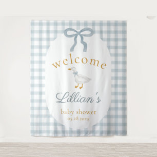 Tapiz Telón de bienvenida para baby shower Silly Goose B
