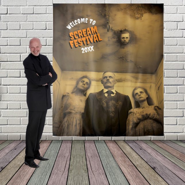 Tapiz Telón de fondo colgante de Halloween de la familia (Subido por el creador)