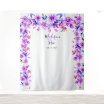 Telón de Fondo de Cabina de Fotos de Boda Floral P
