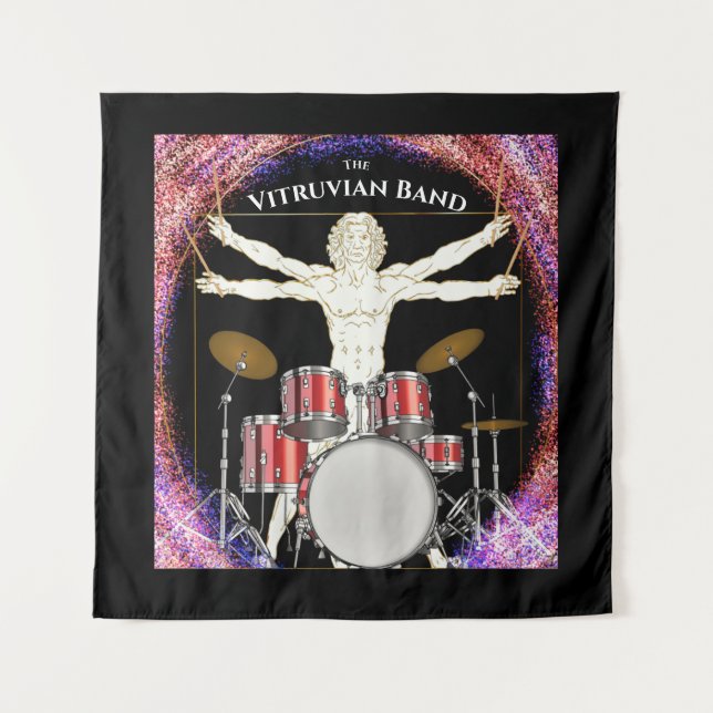 Tapiz ¡Telón de fondo de escenario personalizado para tu (Anverso)