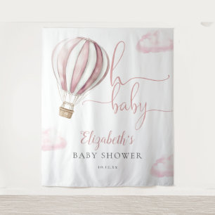 Tapiz Telón de fondo fotográfico para baby shower de glo