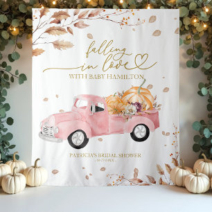 Tapiz Telón de fondo para baby shower de enamoramiento