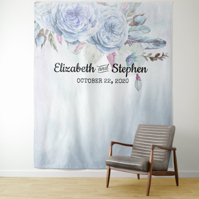 Tapiz Telón de Fondo para Cabina de Fotos de Boda Boho F (In situ)