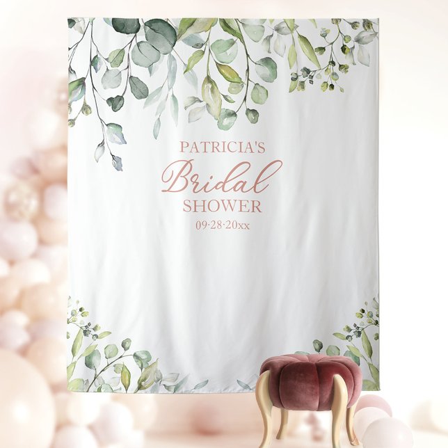 Tapiz Telón de fondo para ducha de novia con vegetación  (Subido por el creador)