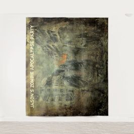 Tapiz Telón de fondo para fiesta de Apocalipsis Zombi