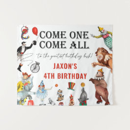 Tapiz Telón de fondo para fiesta de cumpleaños del Festi