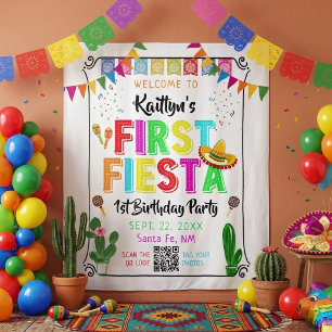 Tapiz Telón de fondo para fiesta de cumpleaños mexicana